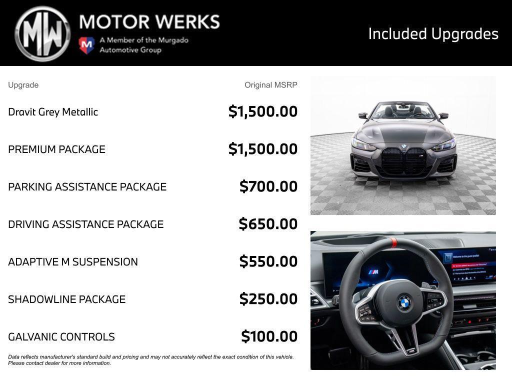 new 2026 BMW M440 car, priced at $83,215