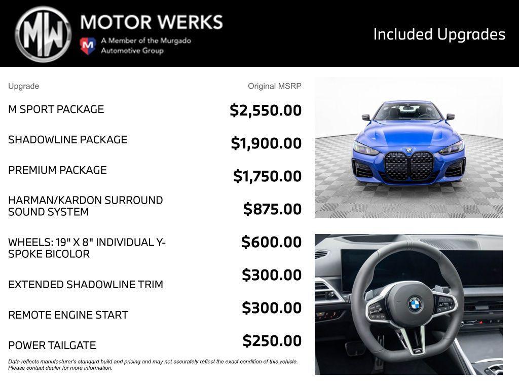 new 2025 BMW 430 car, priced at $62,570