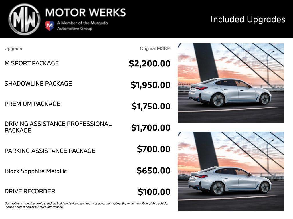 new 2025 BMW i4 Gran Coupe car, priced at $73,115
