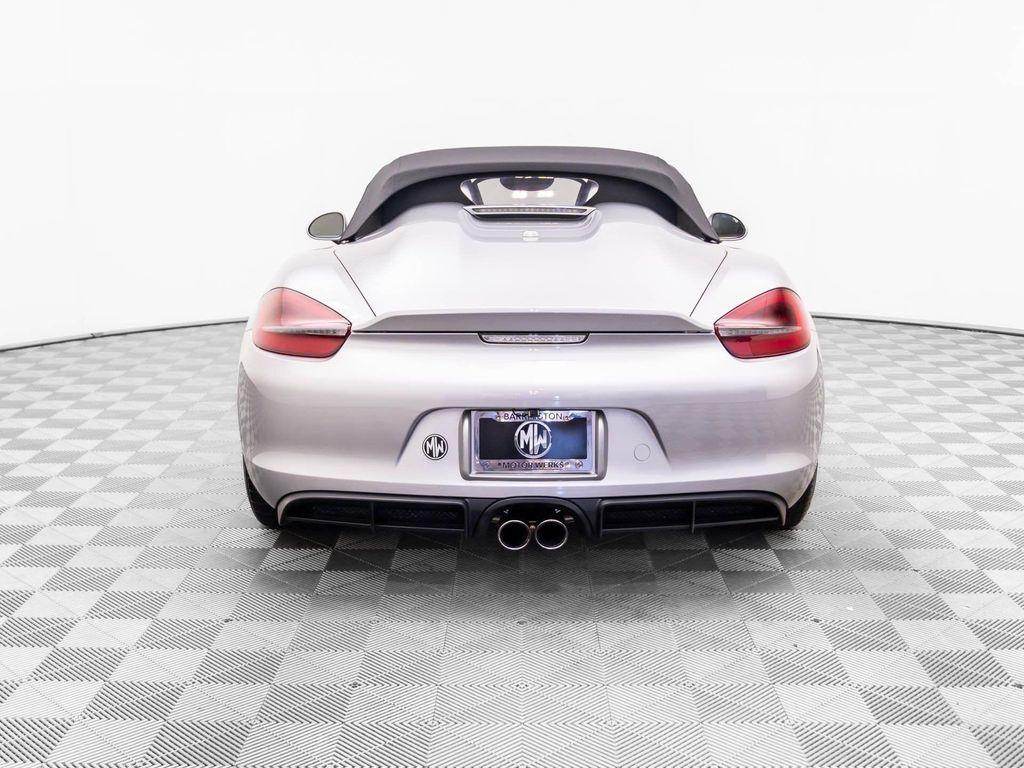 used 2016 Porsche Boxster car, priced at $108,000