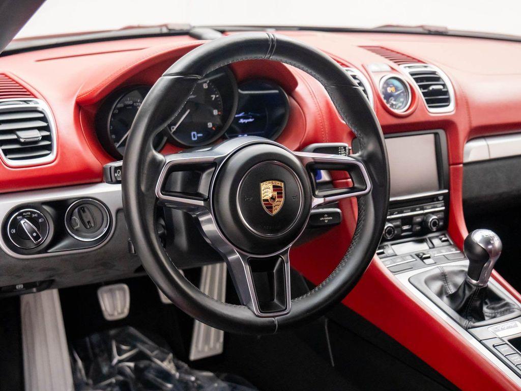 used 2016 Porsche Boxster car, priced at $108,000