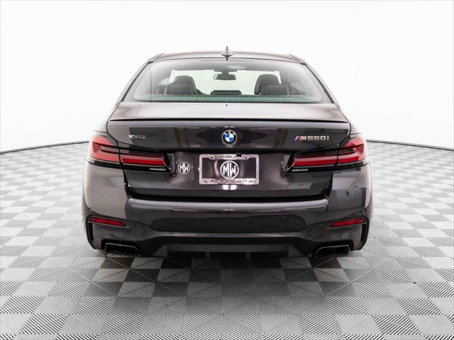 used 2022 BMW M550 car, priced at $58,000