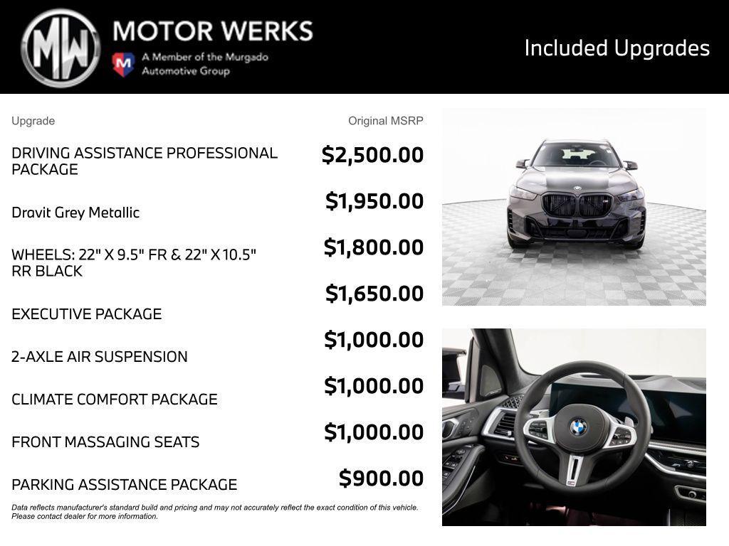 new 2026 BMW X5 car, priced at $108,145