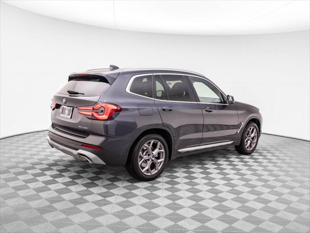 used 2022 BMW X3 car, priced at $34,500