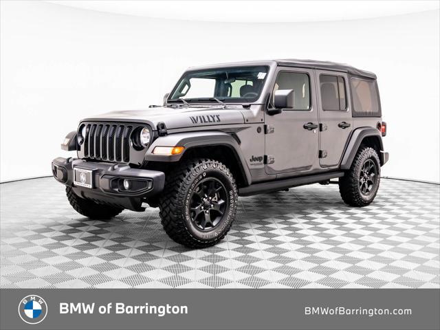 used 2021 Jeep Wrangler Unlimited car, priced at $29,900