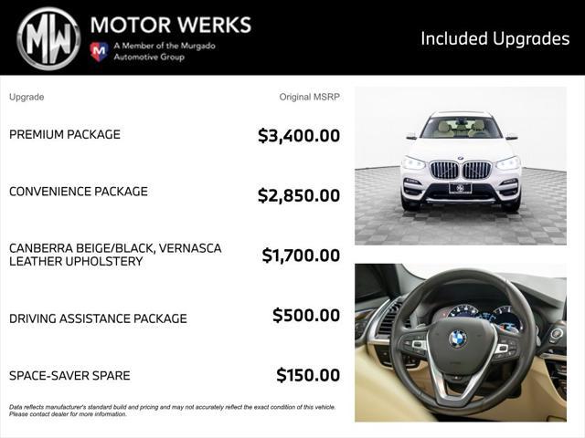 used 2019 BMW X3 car, priced at $23,000