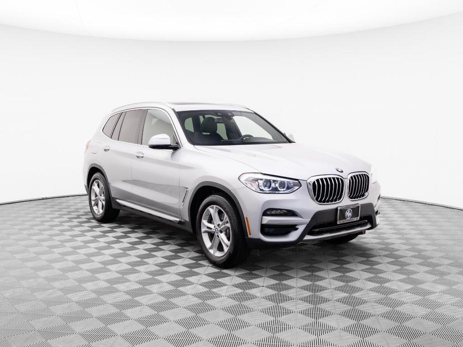 used 2021 BMW X3 car, priced at $37,300
