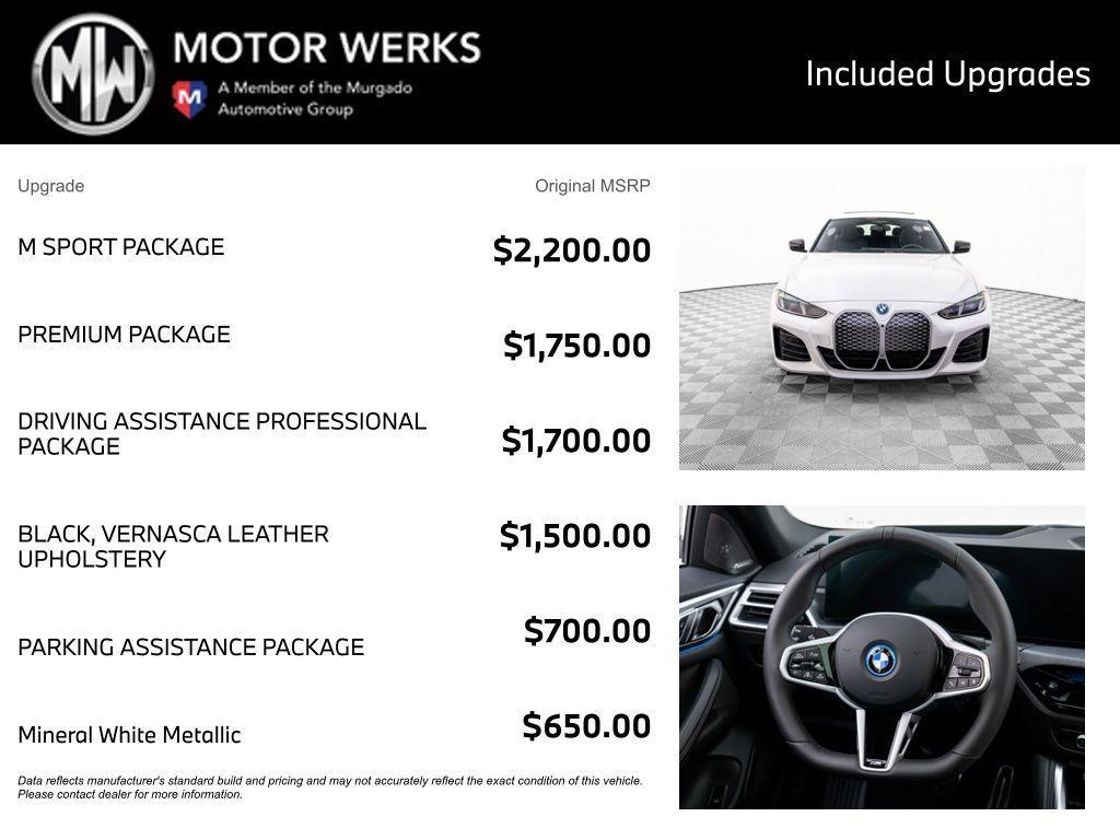 new 2025 BMW i4 Gran Coupe car, priced at $72,565