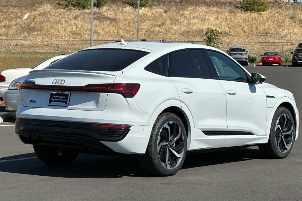 new 2024 Audi Q8 e-tron car, priced at $77,505