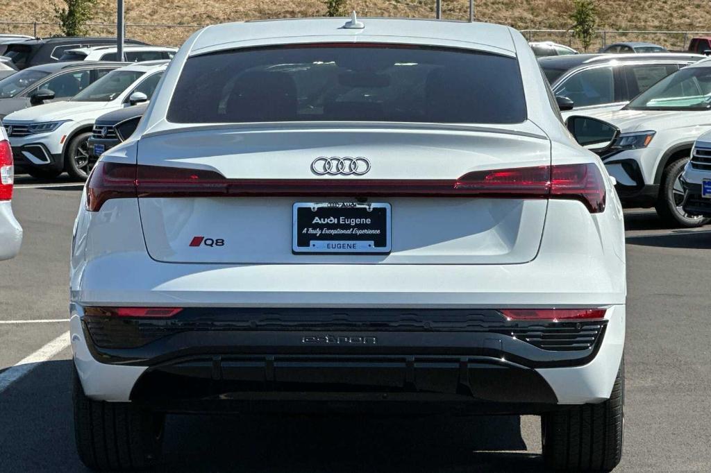 new 2024 Audi Q8 e-tron car, priced at $77,505