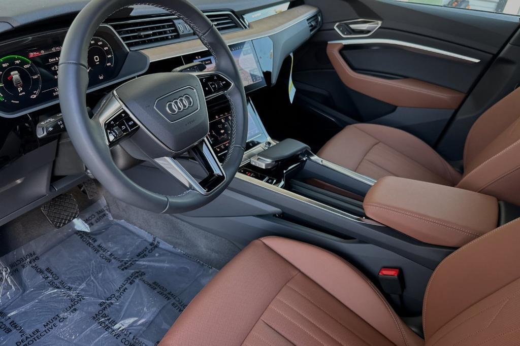 new 2024 Audi Q8 e-tron car, priced at $77,505