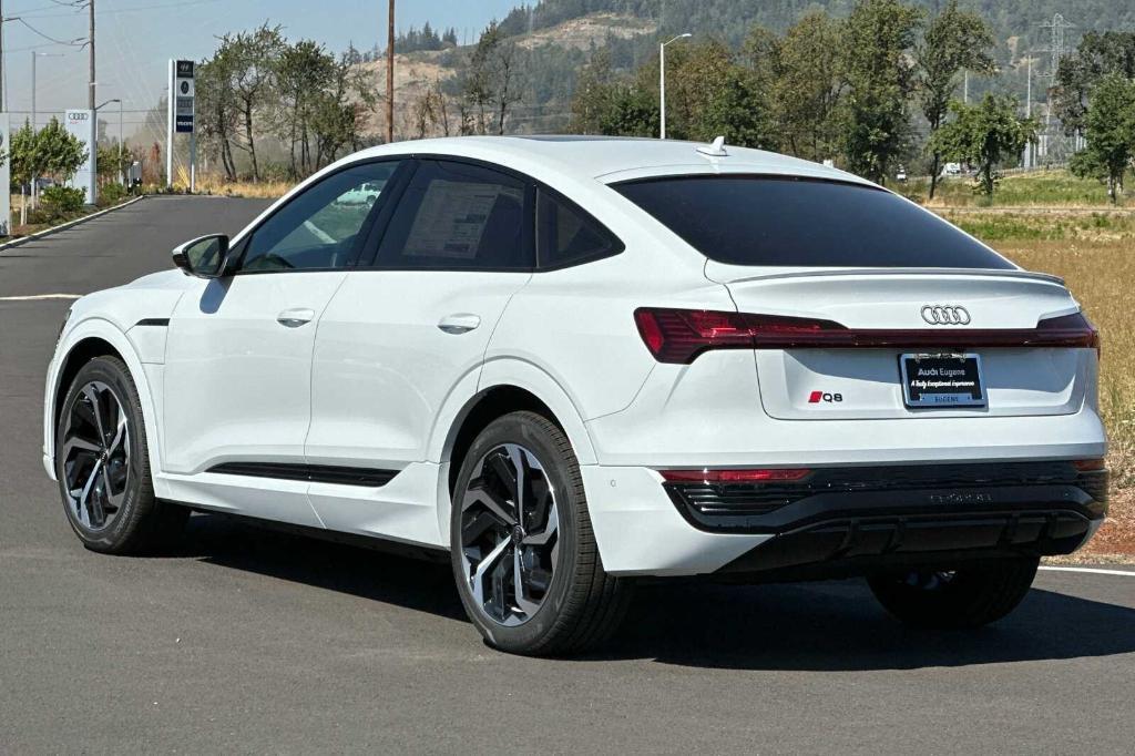 new 2024 Audi Q8 e-tron car, priced at $77,505