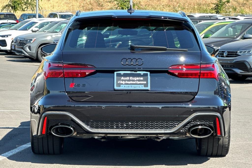 new 2025 Audi RS 6 Avant car, priced at $150,490