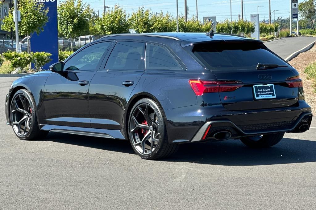 new 2025 Audi RS 6 Avant car, priced at $150,490