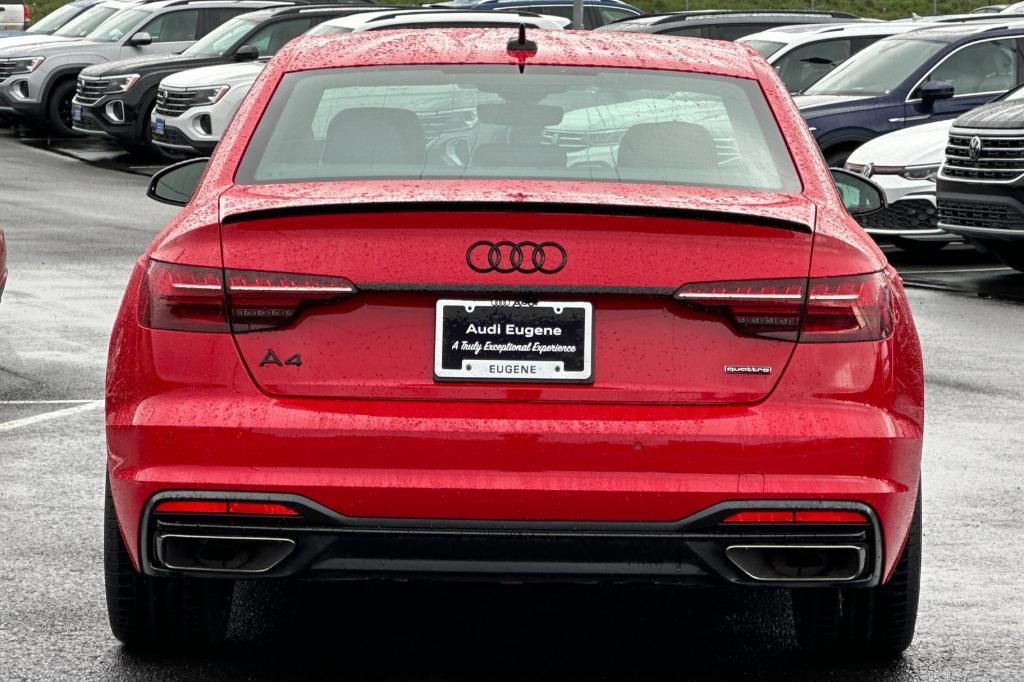 used 2024 Audi A4 car, priced at $43,999