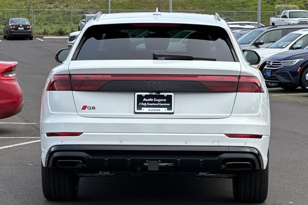 new 2025 Audi Q8 car, priced at $83,110