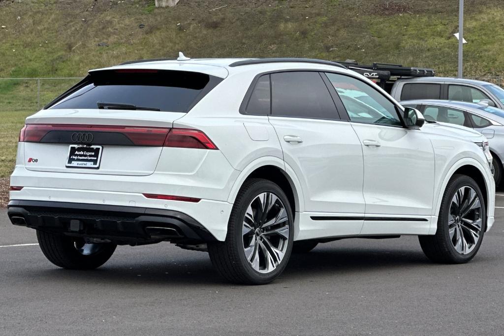 new 2025 Audi Q8 car, priced at $83,110