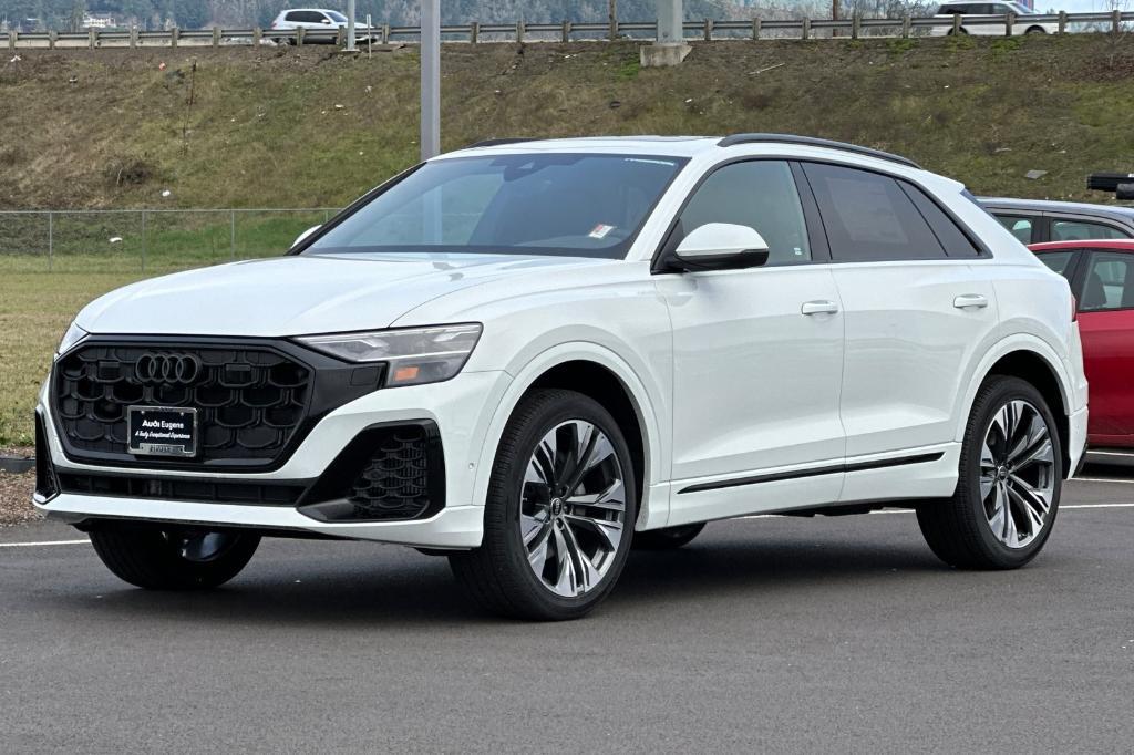 new 2025 Audi Q8 car, priced at $83,110