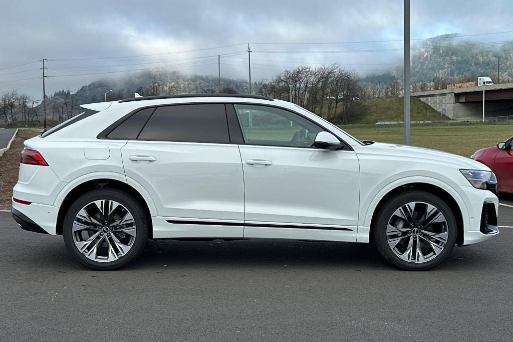 new 2025 Audi Q8 car, priced at $83,110