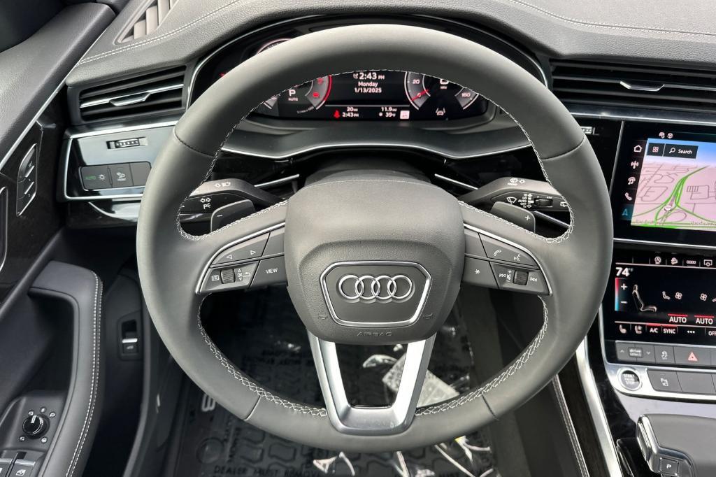 new 2025 Audi Q8 car, priced at $83,110