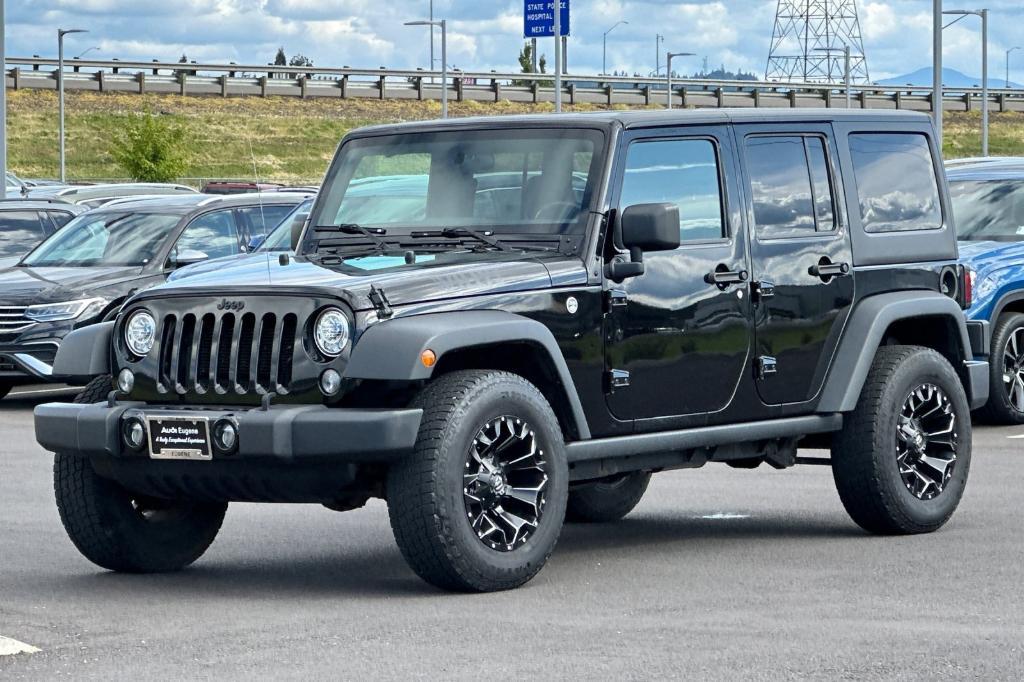 used 2018 Jeep Wrangler JK Unlimited car, priced at $21,599