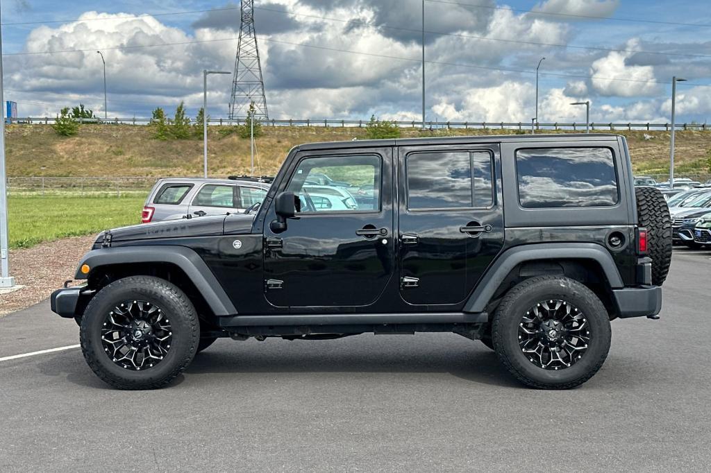 used 2018 Jeep Wrangler JK Unlimited car, priced at $21,599