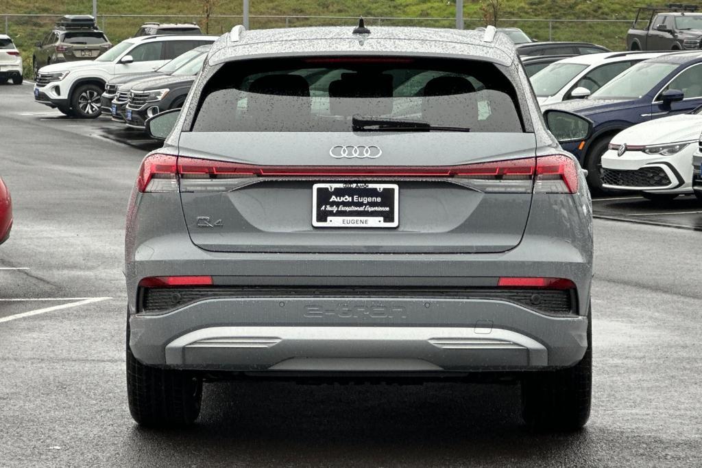 new 2025 Audi Q4 e-tron car, priced at $52,530