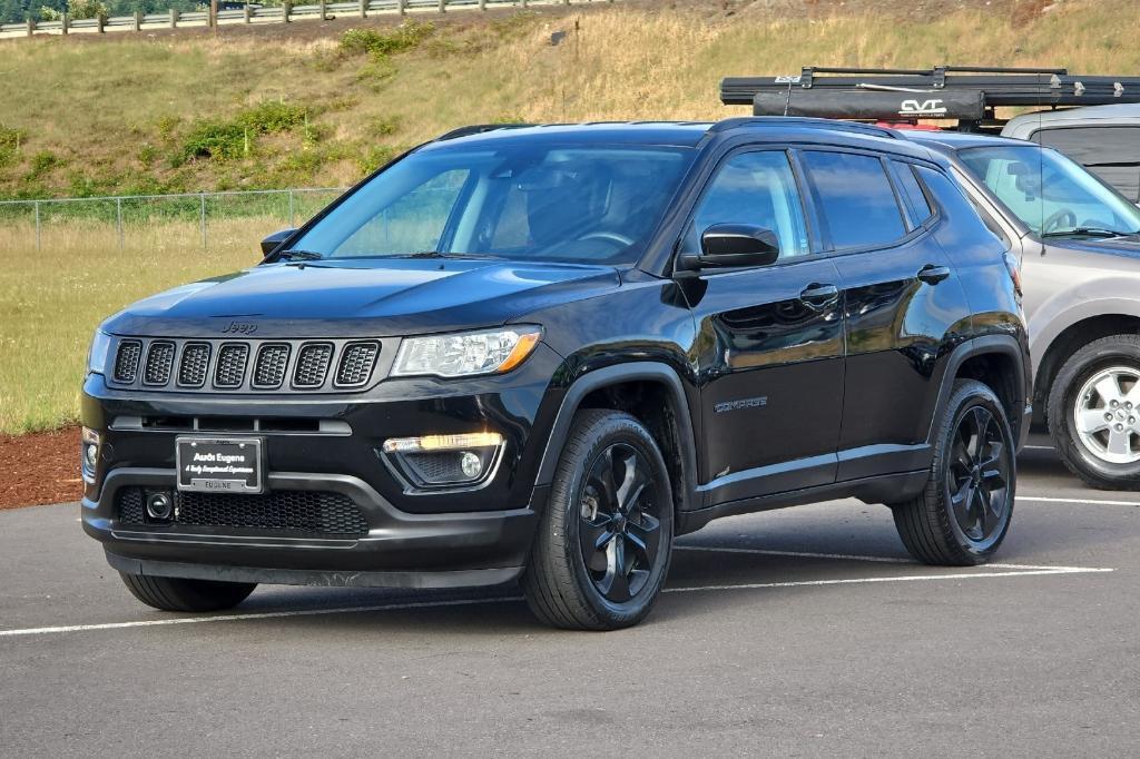 used 2021 Jeep Compass car, priced at $16,882