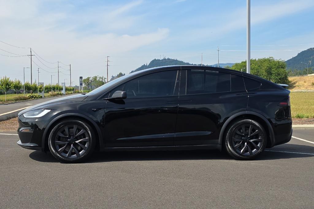 used 2023 Tesla Model X car, priced at $56,196