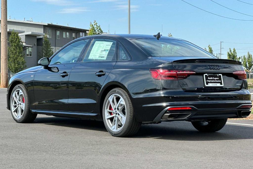 new 2024 Audi A4 car, priced at $51,485