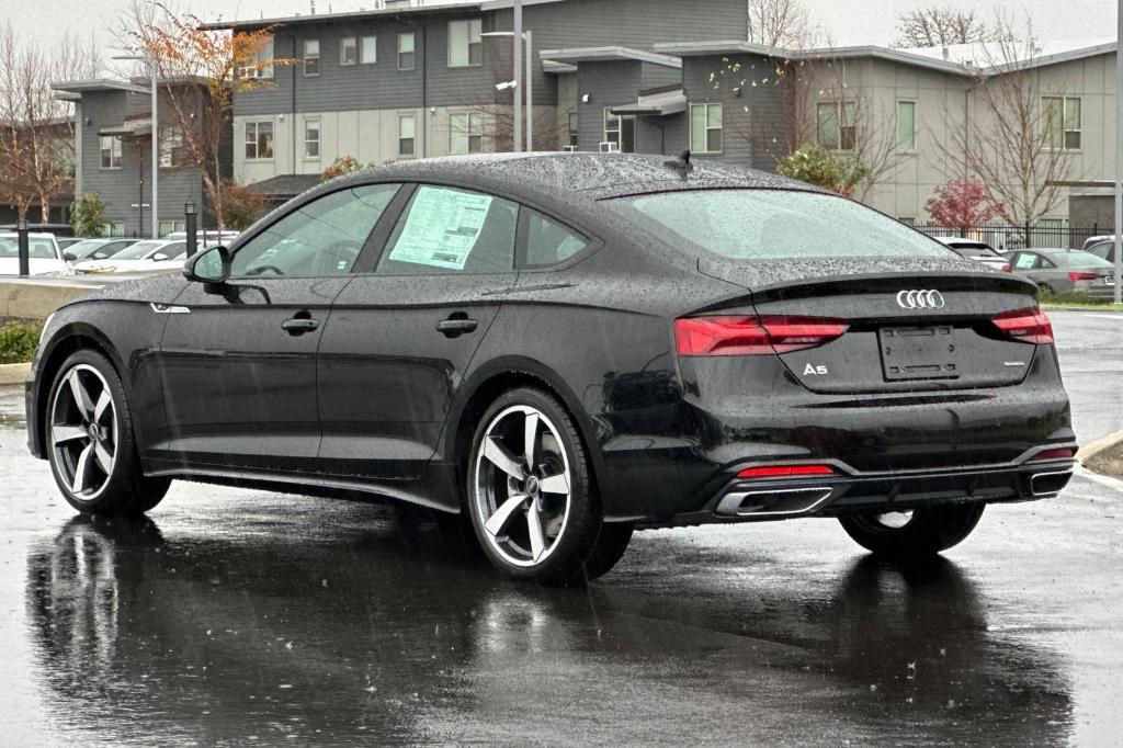 new 2025 Audi A5 Sportback car, priced at $53,725