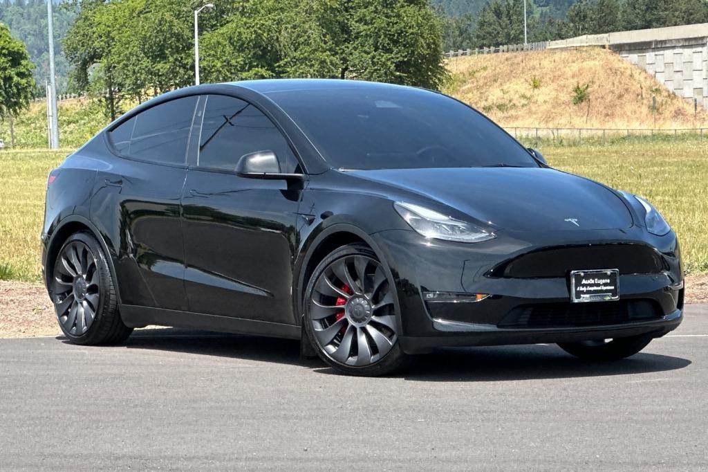 used 2023 Tesla Model Y car, priced at $35,997