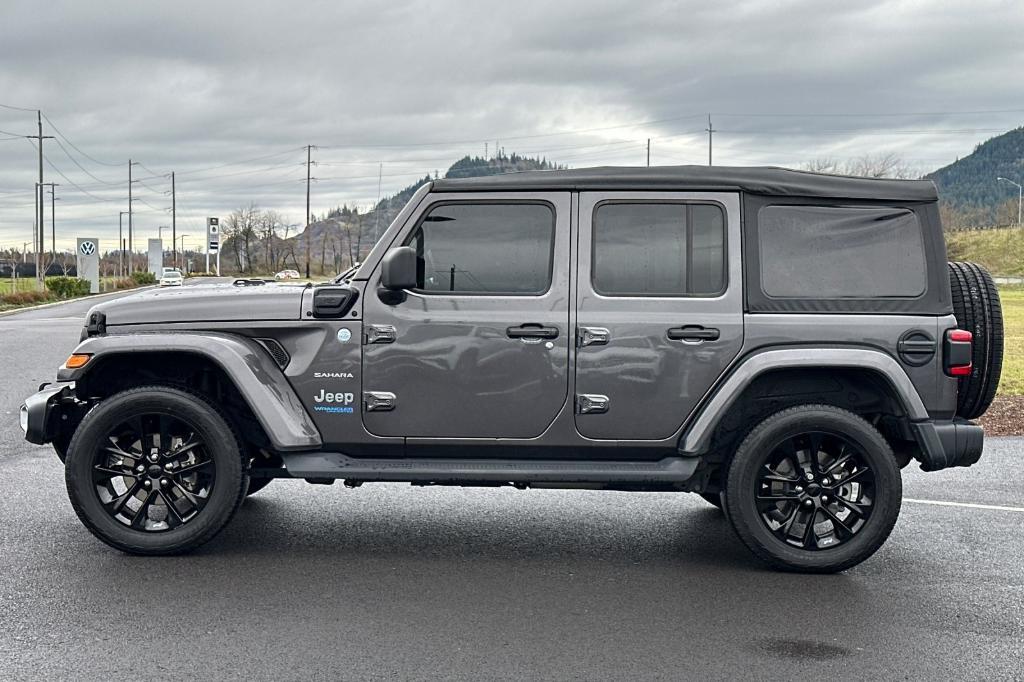 used 2021 Jeep Wrangler Unlimited 4xe car, priced at $30,995