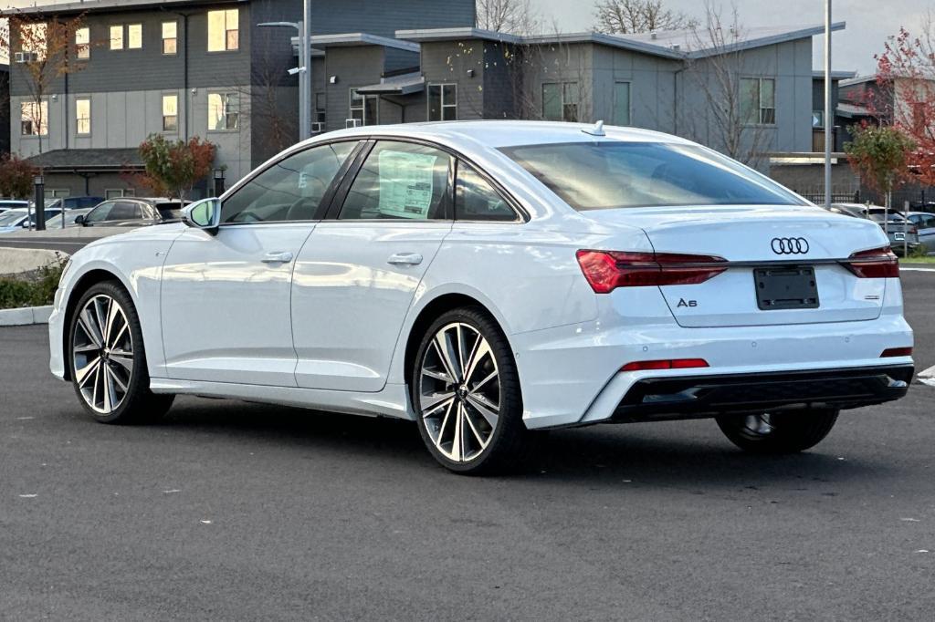 new 2025 Audi A6 car, priced at $82,140