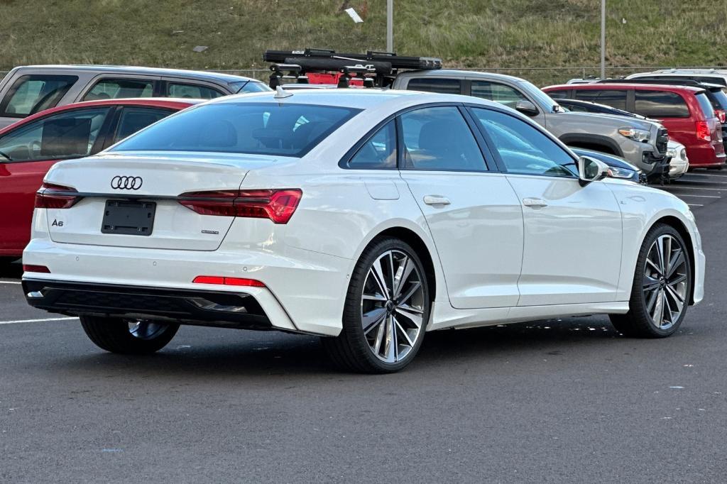 new 2025 Audi A6 car, priced at $82,140