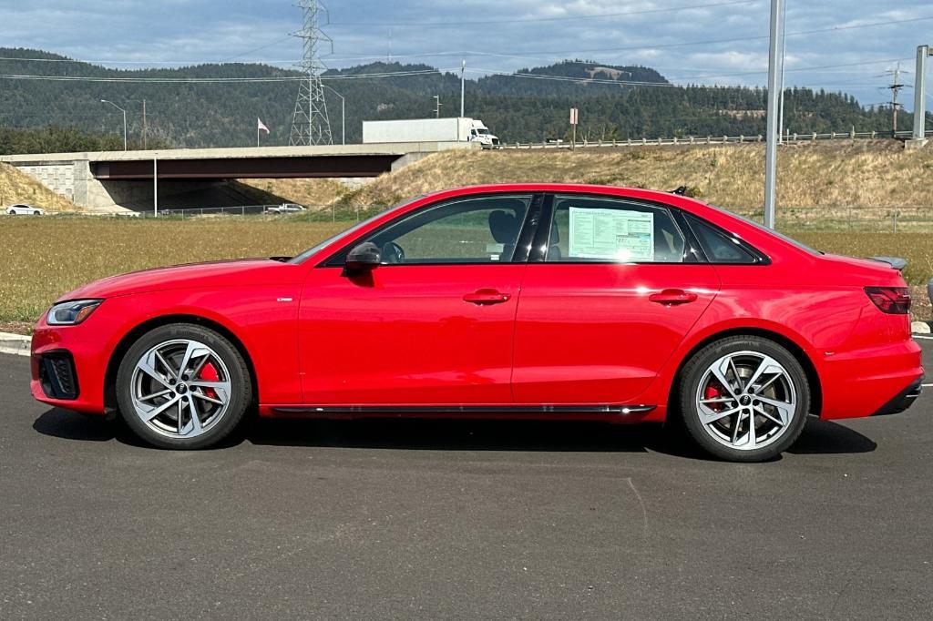 new 2024 Audi A4 car, priced at $50,680