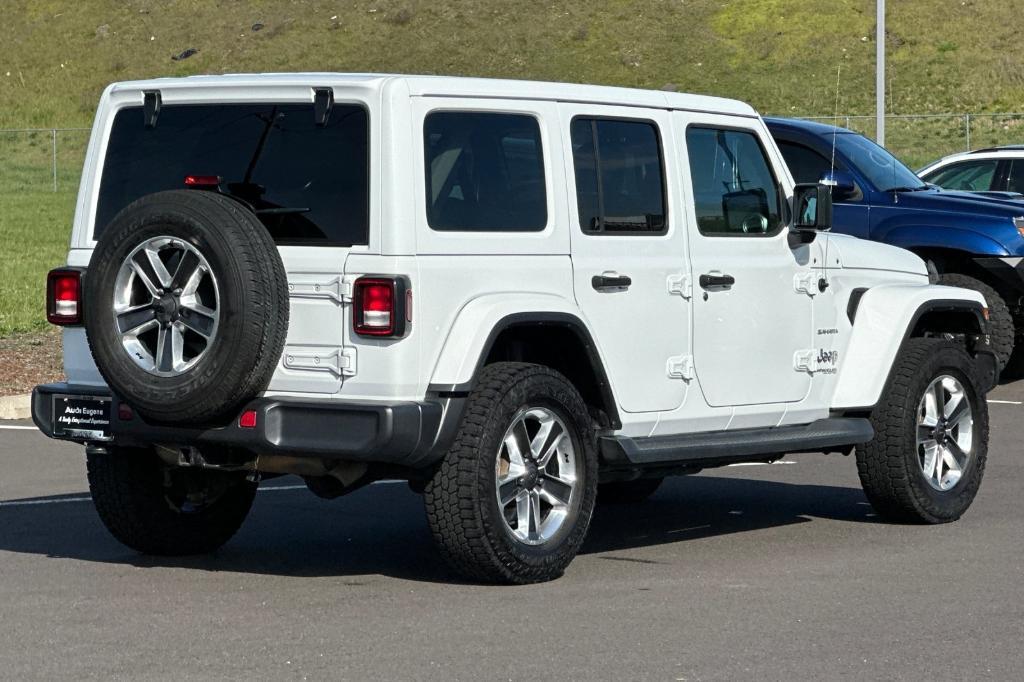 used 2021 Jeep Wrangler Unlimited car, priced at $32,391