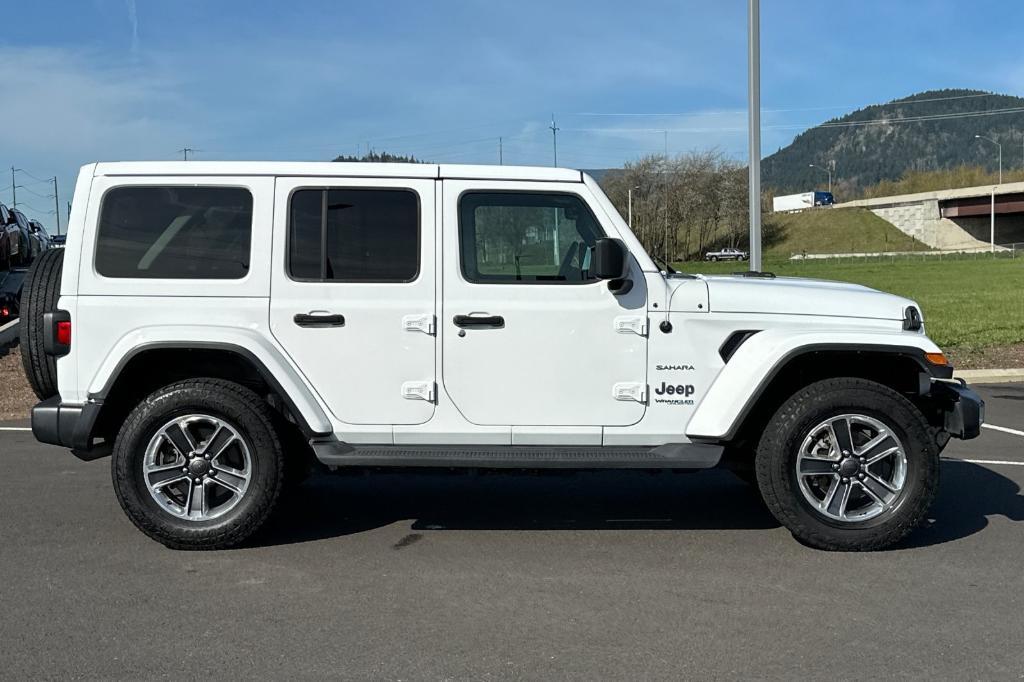 used 2021 Jeep Wrangler Unlimited car, priced at $32,391