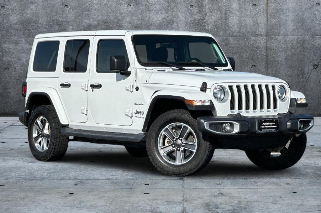used 2021 Jeep Wrangler Unlimited car, priced at $32,391