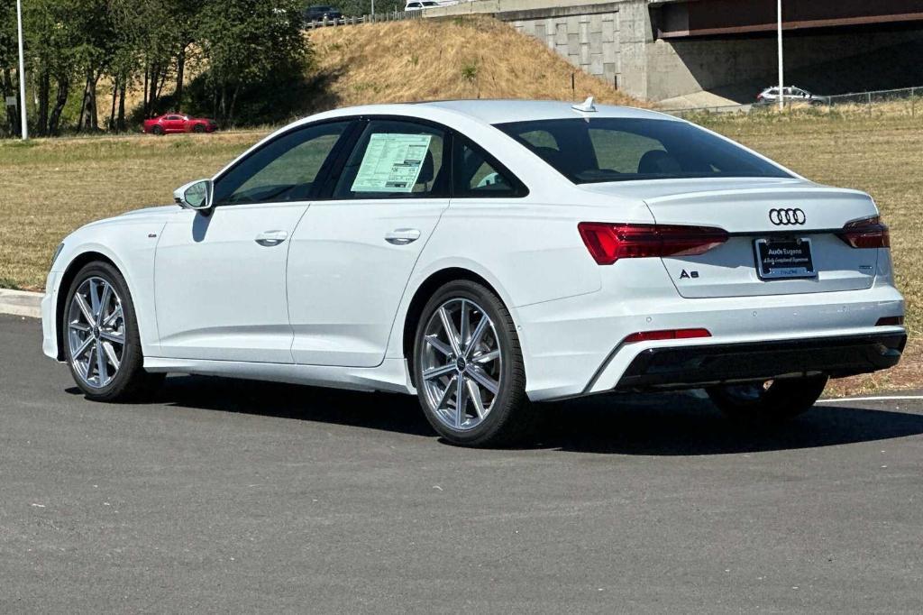 new 2024 Audi A6 car, priced at $52,675