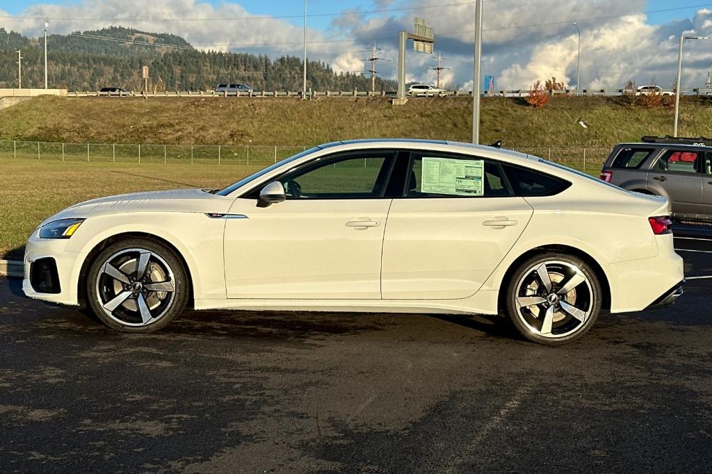 new 2025 Audi A5 Sportback car, priced at $53,725