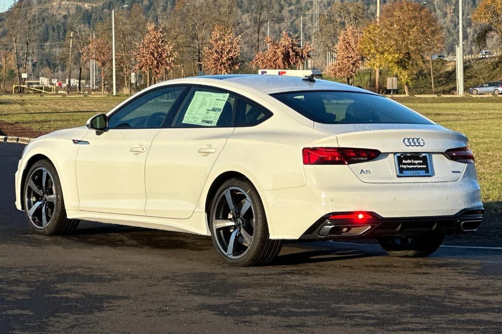 new 2025 Audi A5 Sportback car, priced at $53,725