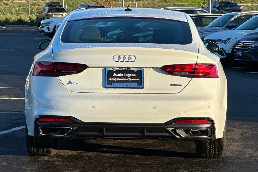 new 2025 Audi A5 Sportback car, priced at $53,725