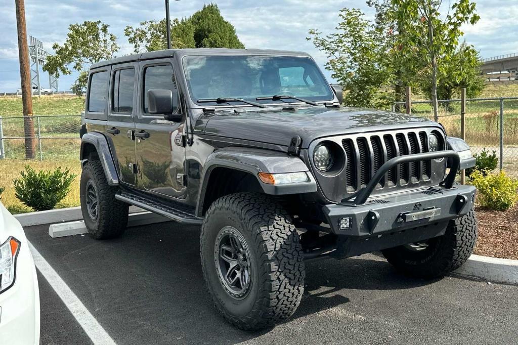 used 2018 Jeep Wrangler Unlimited car, priced at $32,988