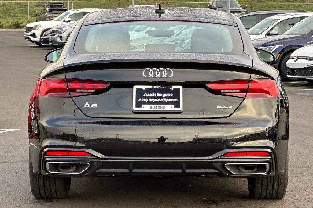 new 2025 Audi A5 Sportback car, priced at $53,015