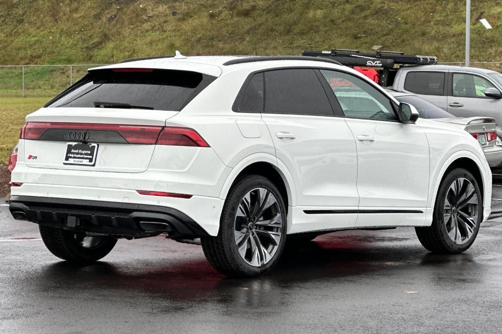 new 2025 Audi Q8 car, priced at $83,170