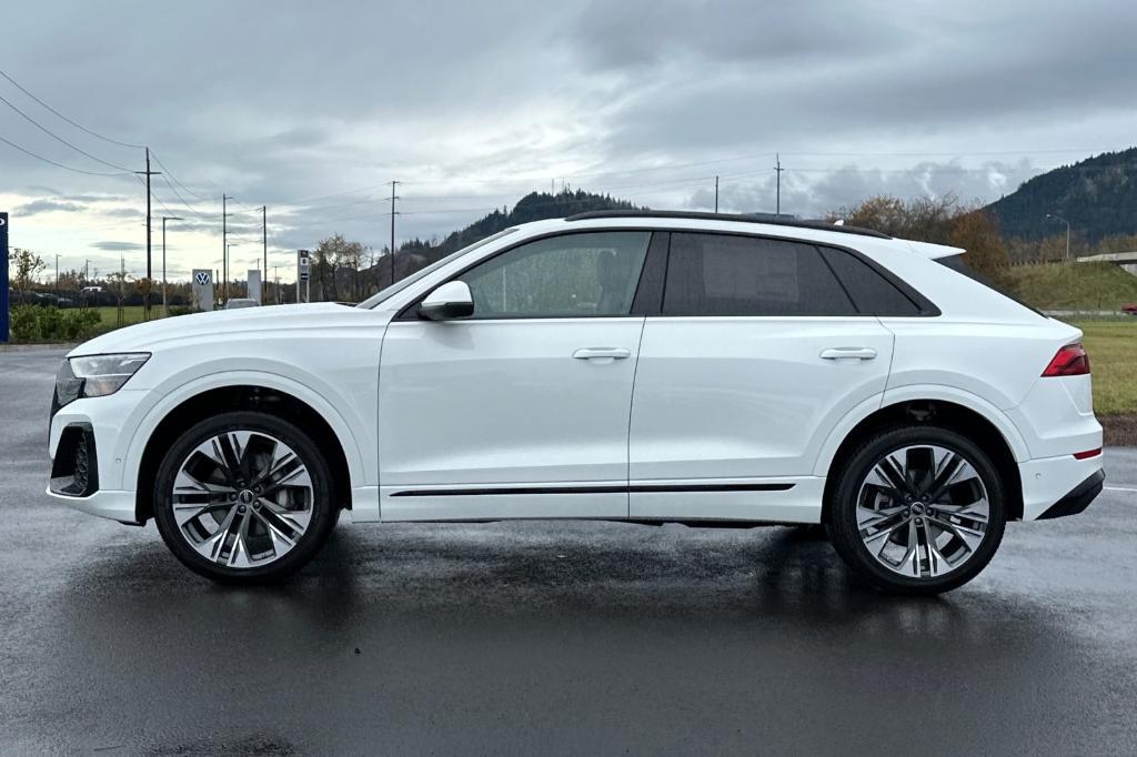 new 2025 Audi Q8 car, priced at $83,170