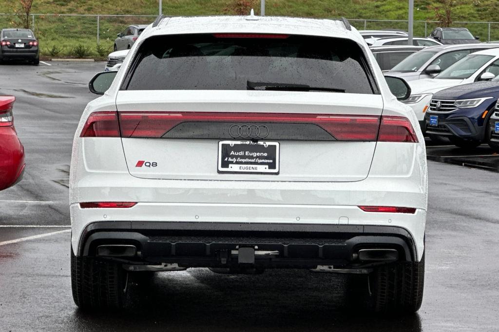 new 2025 Audi Q8 car, priced at $83,170