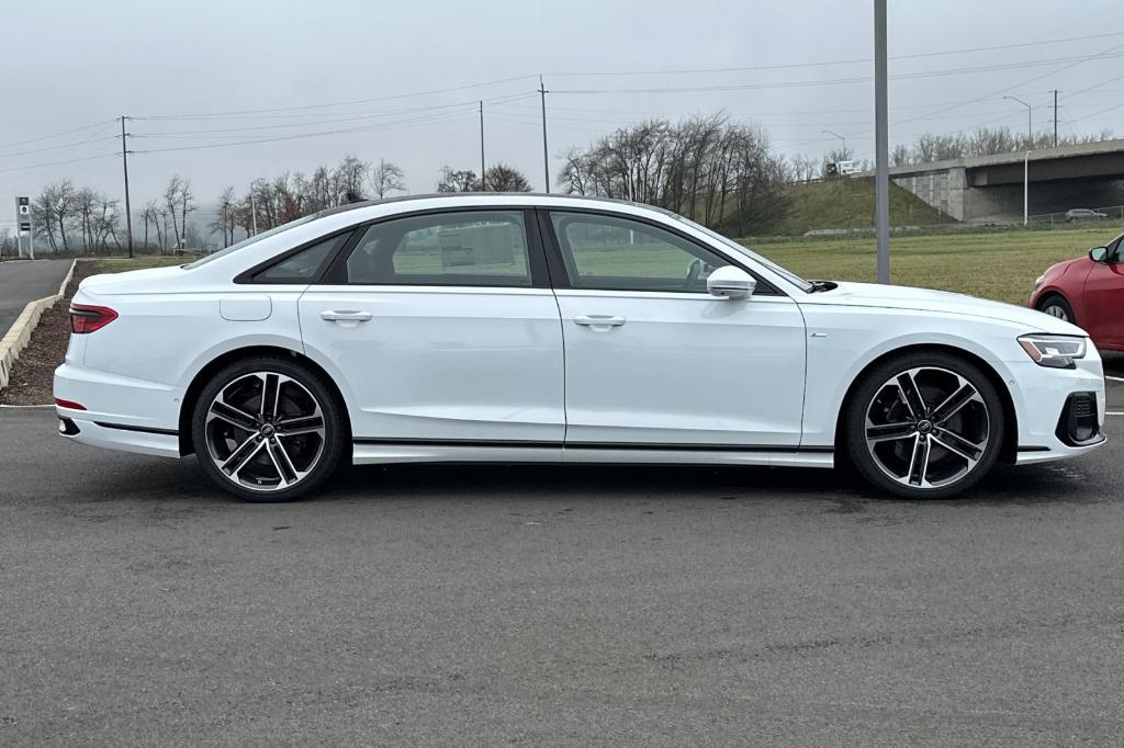 new 2025 Audi A8 car, priced at $93,525