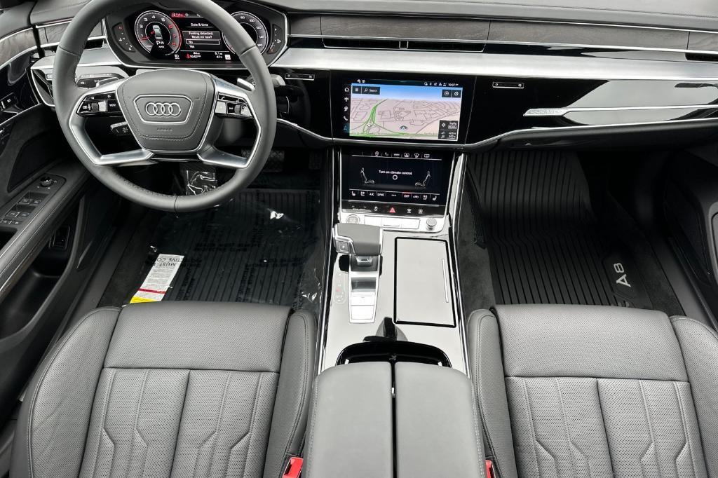 new 2025 Audi A8 car, priced at $93,525